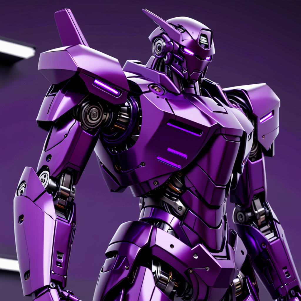 Canny风格迁移后的机甲图